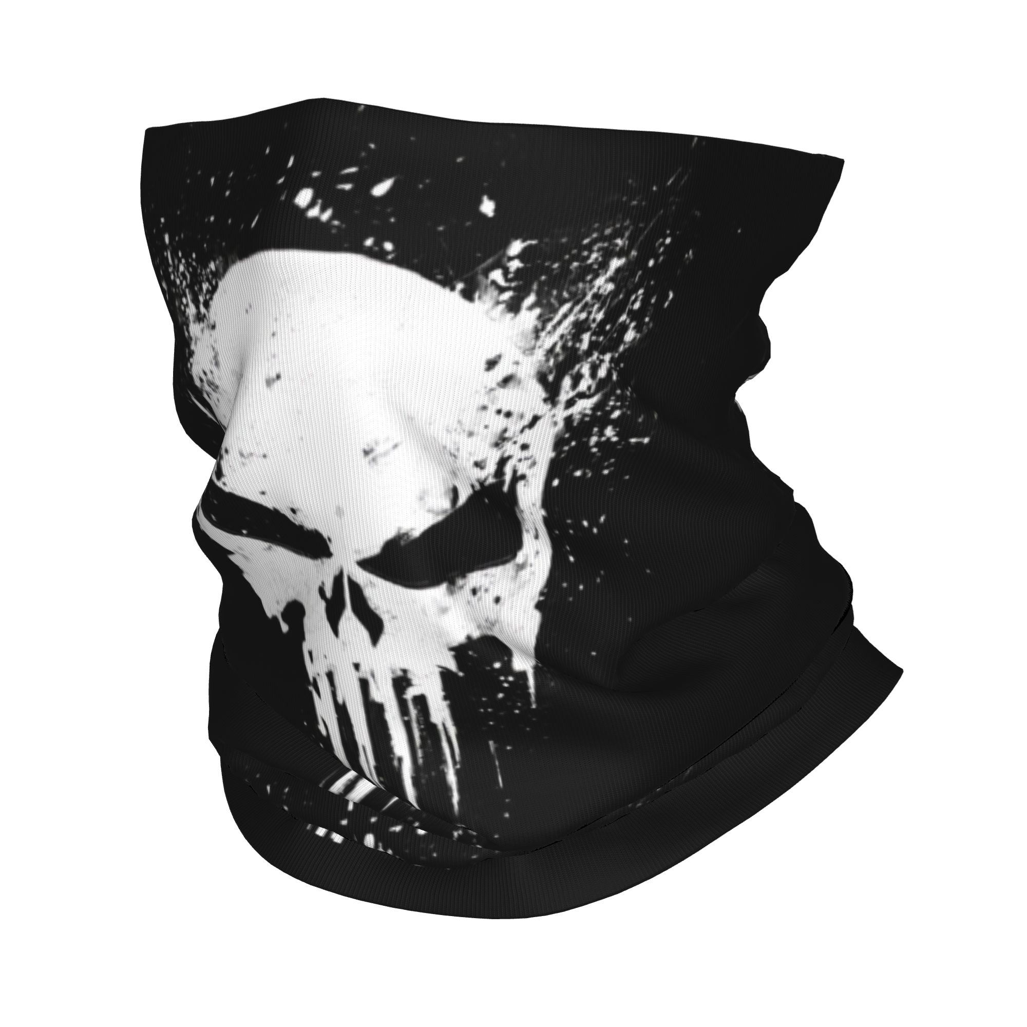 Neck Gaiter Fleece - 커스텀 해골 스컬 반다나 겨울 넥워머