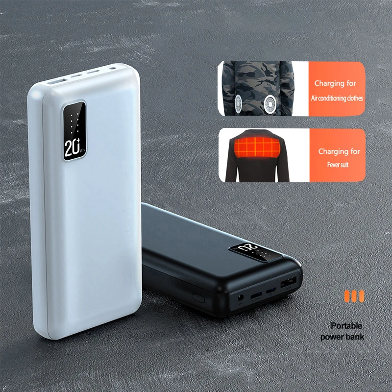 Heated Vest Battery - 제이와드 12V DC 출력 파워뱅크 20000mAh