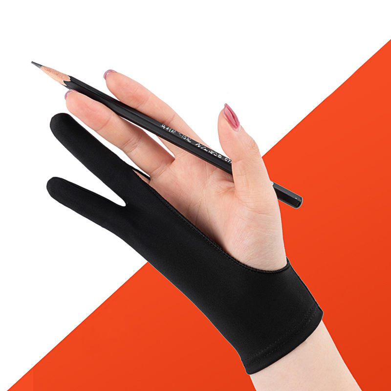 Touch Screen Gloves - 터치 방지 두 손가락 핸드 페인팅