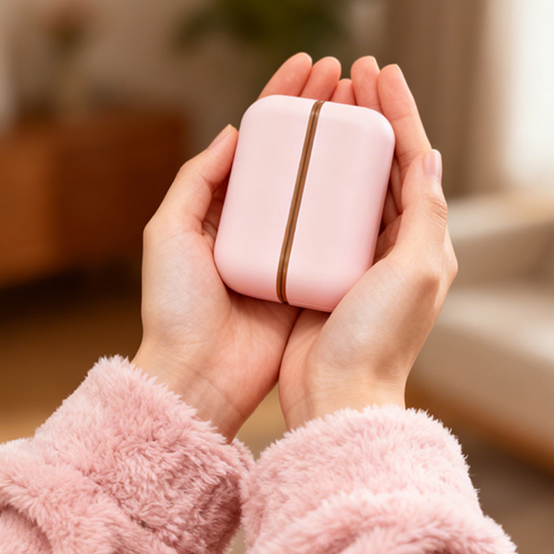 Hand Warmer Electric - 자석식 흡착과 LCD 디스플레이를 갖춘 분리형