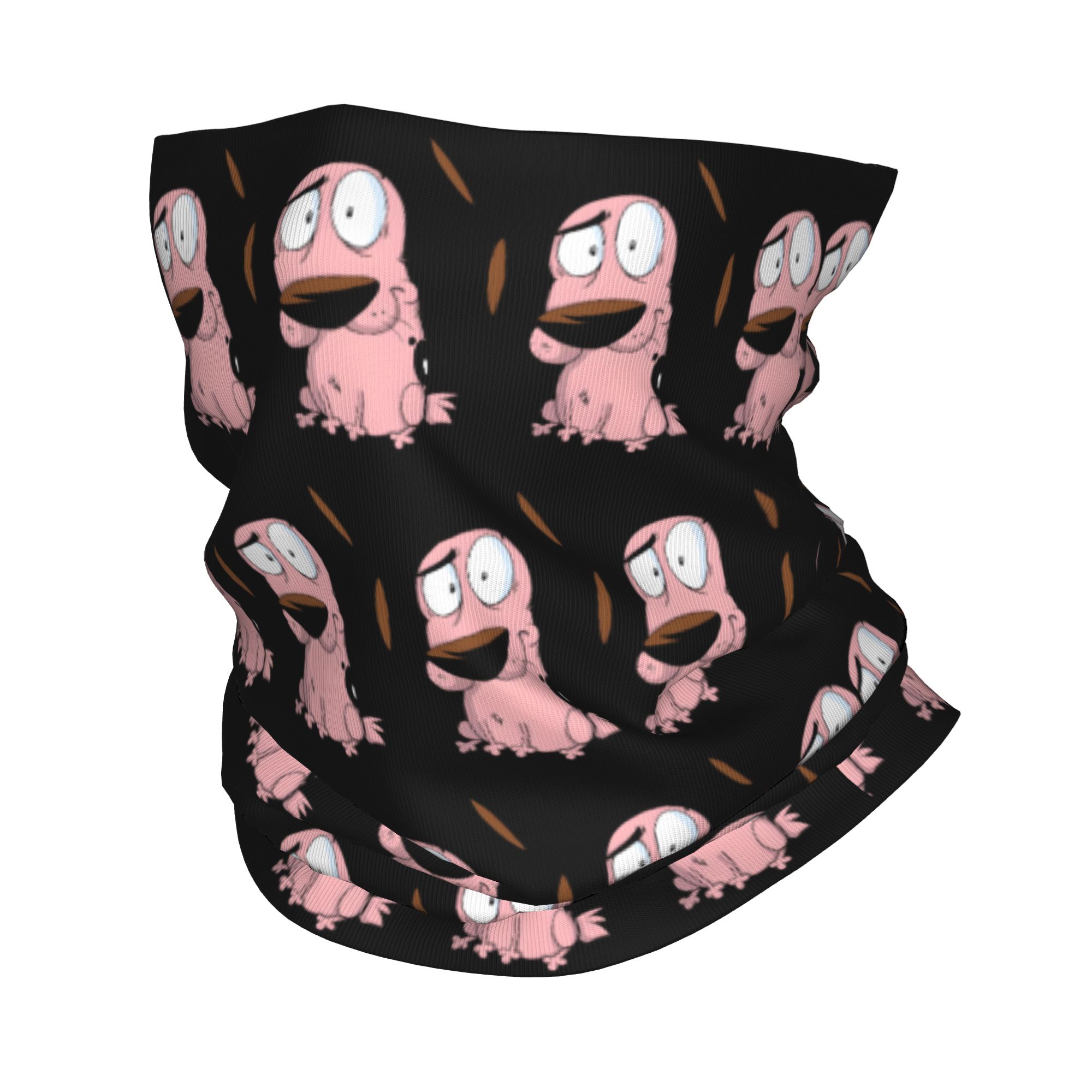 Neck Gaiter Fleece - 맞춤형 만화 용기 강아지 겨울 헤드밴드