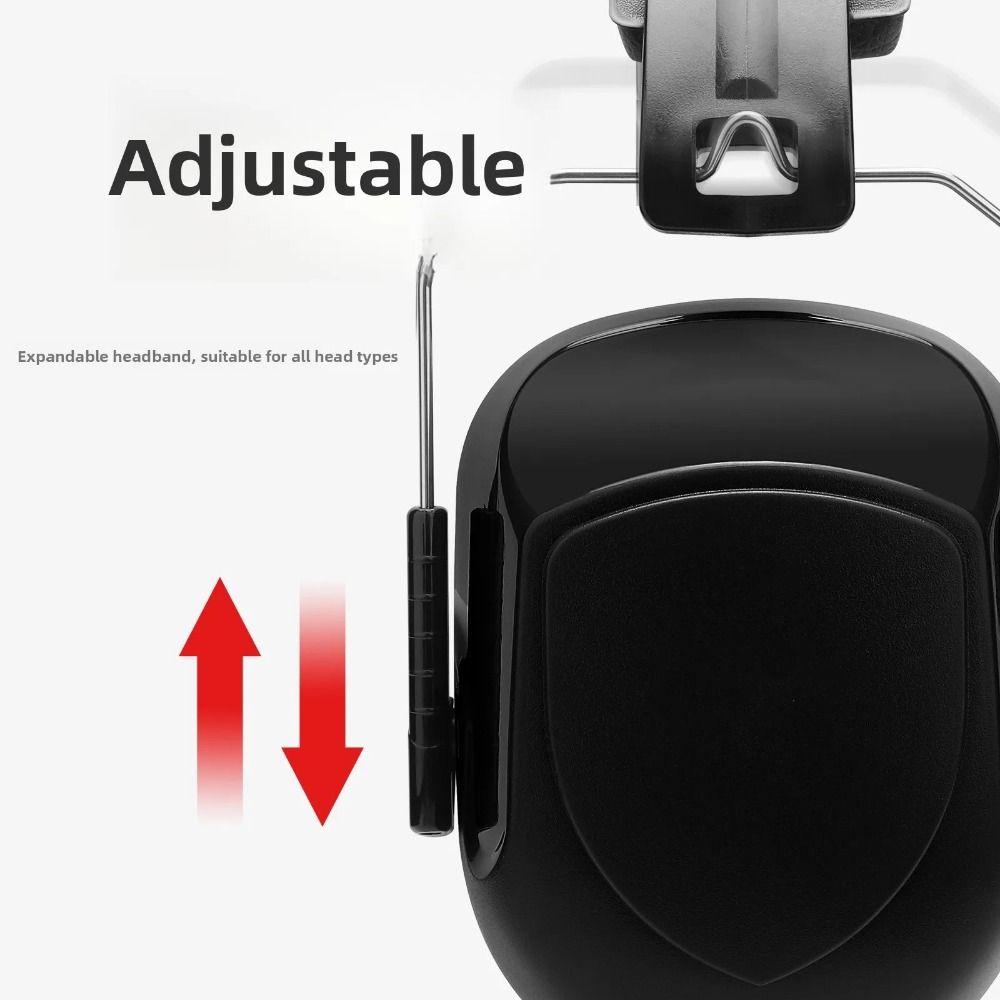 Earmuffs Foldable - 헤비 듀티 ABS 방음 귀마개 조절