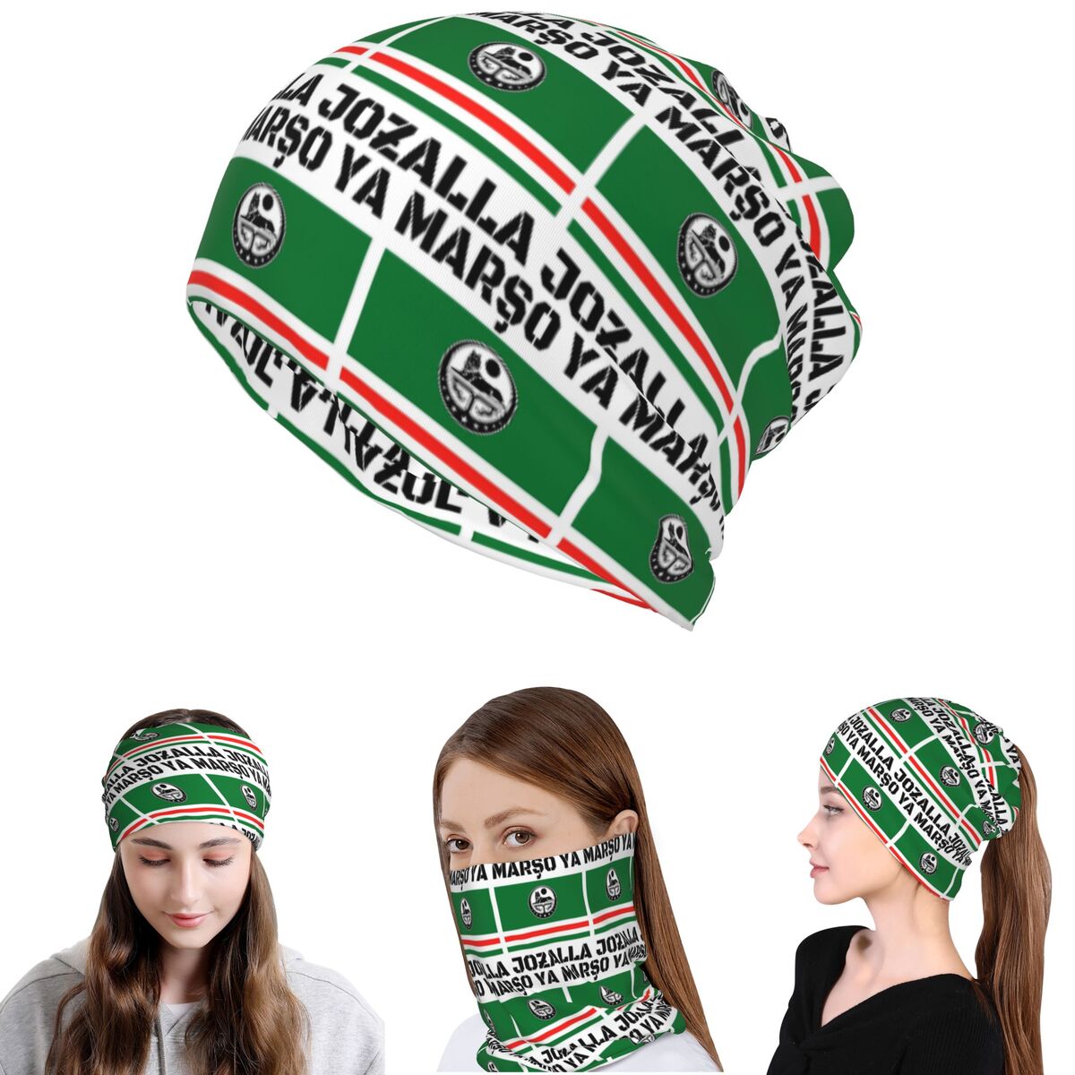 Knit Beanie Hat Warm - Marso Ya Jozalla Ichkeria 플래그 반다나