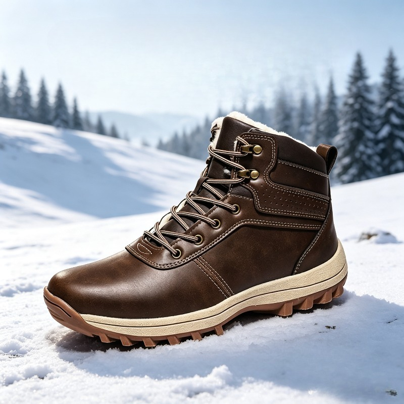 Waterproof Winter Boot - 슈퍼 웜 남성 겨울 부츠 큰