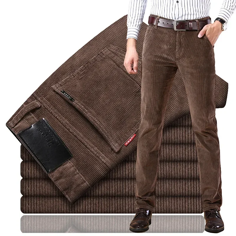 Corduroy Pant Warm - 2025 봄 가을 남성 코듀로이 캐주얼