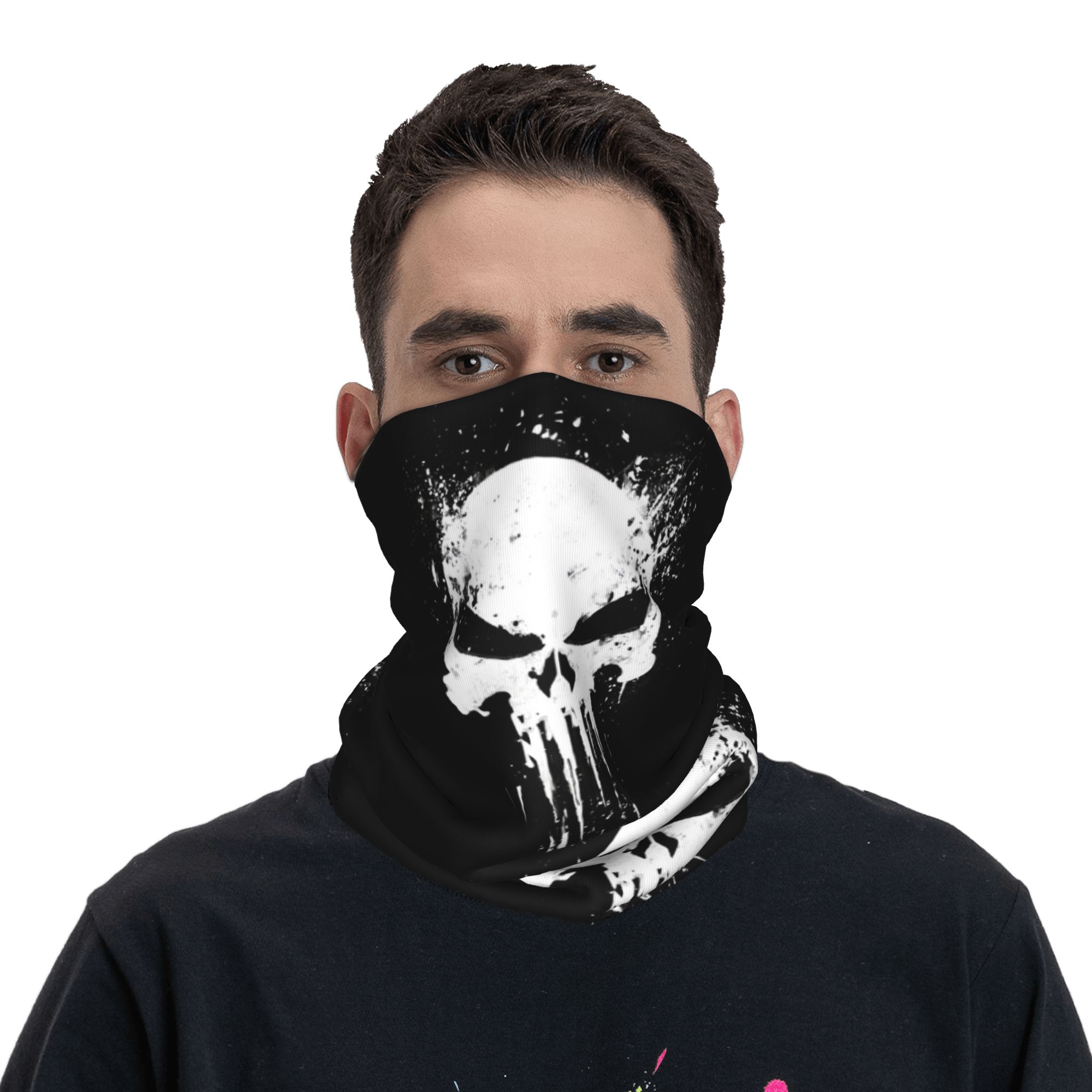 커스텀 해골 스컬 반다나 겨울 넥워머 여성용 방풍 랩  - Neck Gaiter Fleece 리뷰 및 가격