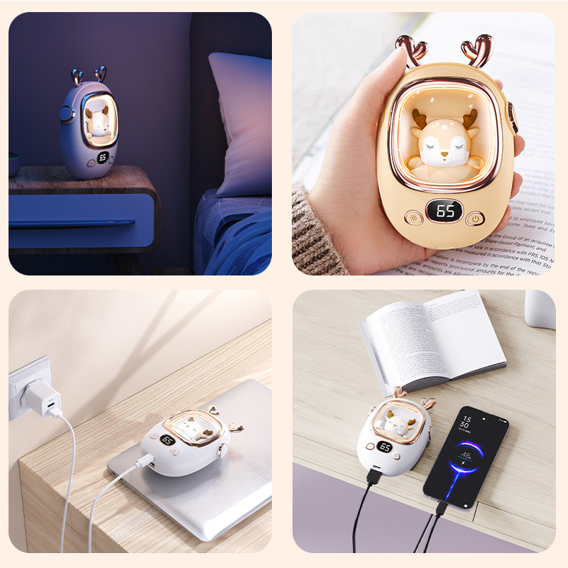 귀여운 애완동물 USB 전기 손난로 3000mAh 휴대 - Hand Warmer Electric 리뷰 및 가격