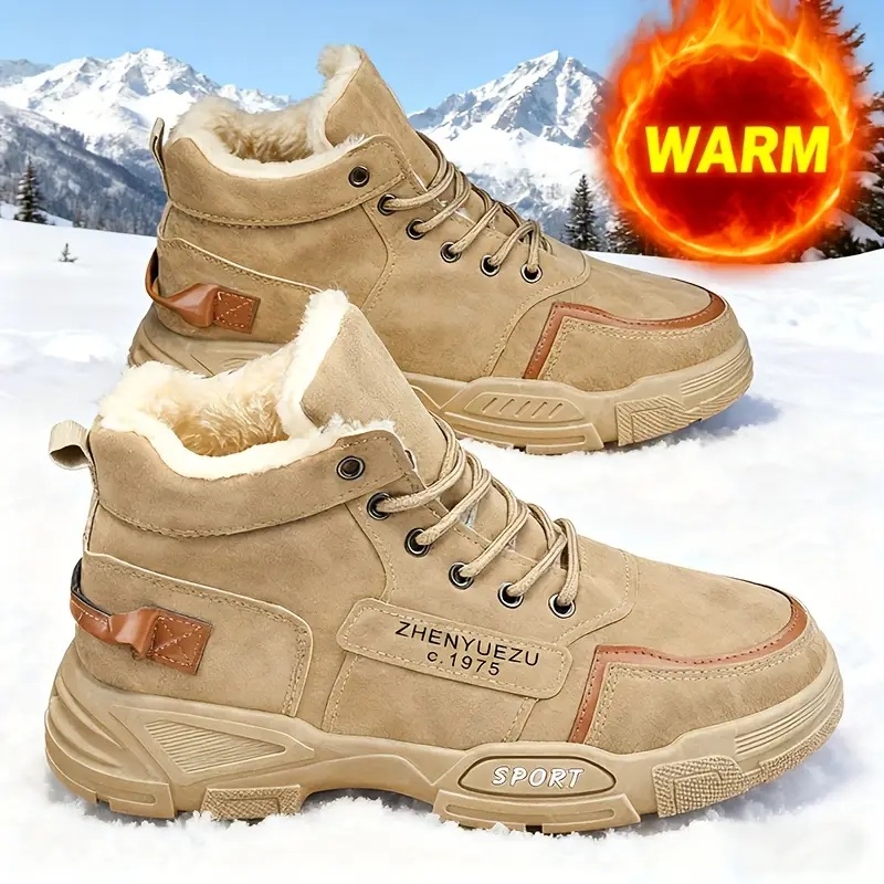 남성용 가을·겨울 하이탑 대형 아웃도어 스노우 부츠,  - Waterproof Winter Boot 리뷰 및 가격