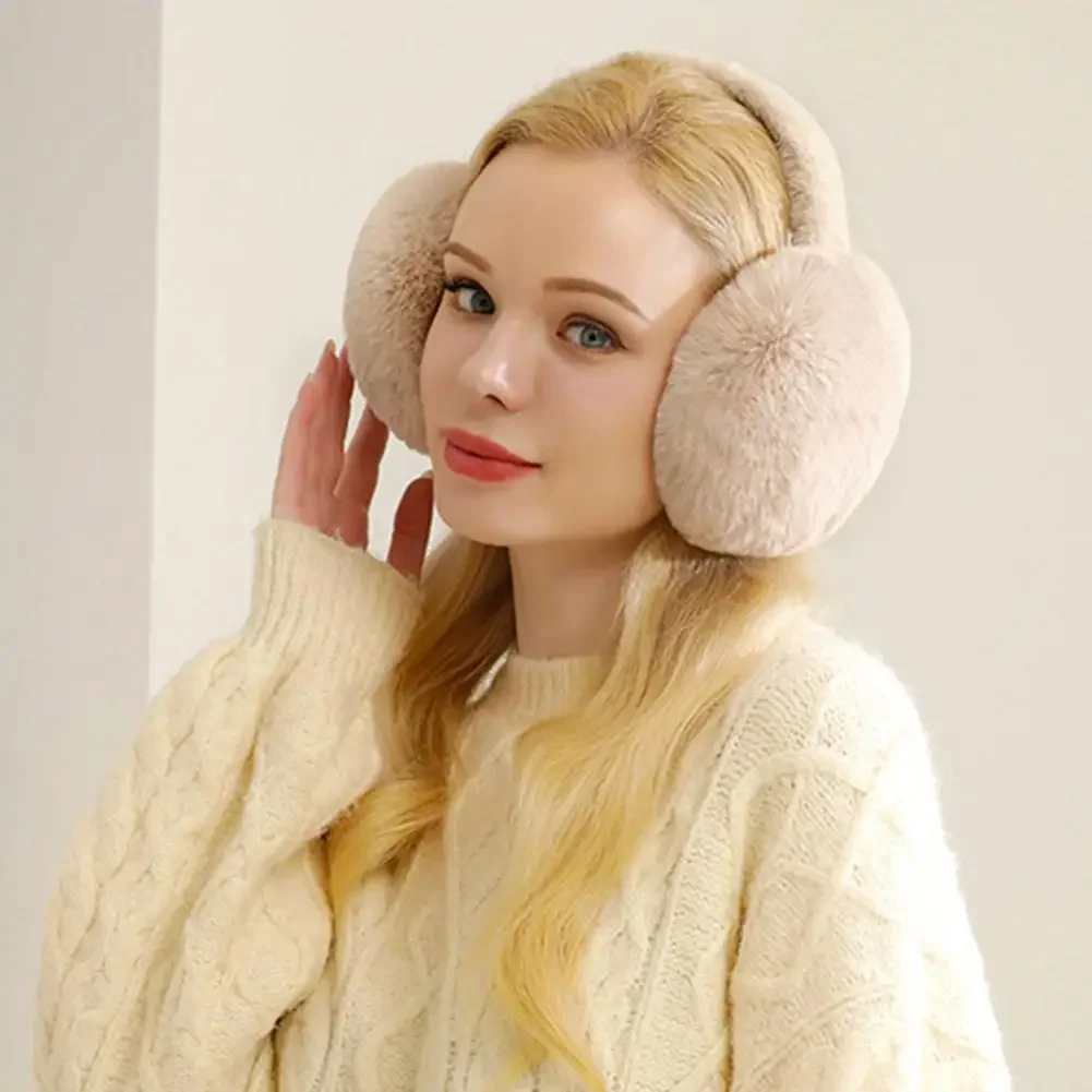 패션 겨울 따뜻한 귀마개 여성용 푹신한 귀마개 부드러운 - Earmuffs Foldable 리뷰 및 가격
