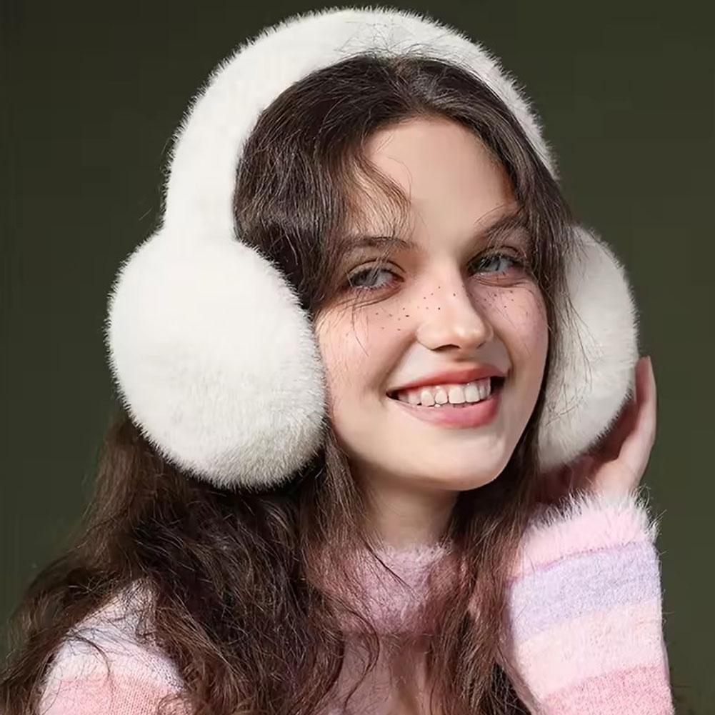 패션 겨울 따뜻한 귀마개 여성용 푹신한 귀마개 부드러운 - Earmuffs Foldable 리뷰 및 가격