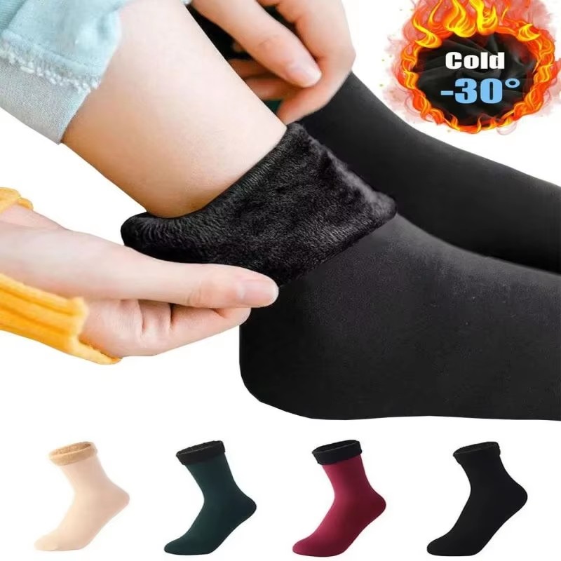 1/2/3 쌍 남성 여성 겨울 두꺼운 따뜻한 짧은 양말 - Thermal Sock Wool 리뷰 및 가격