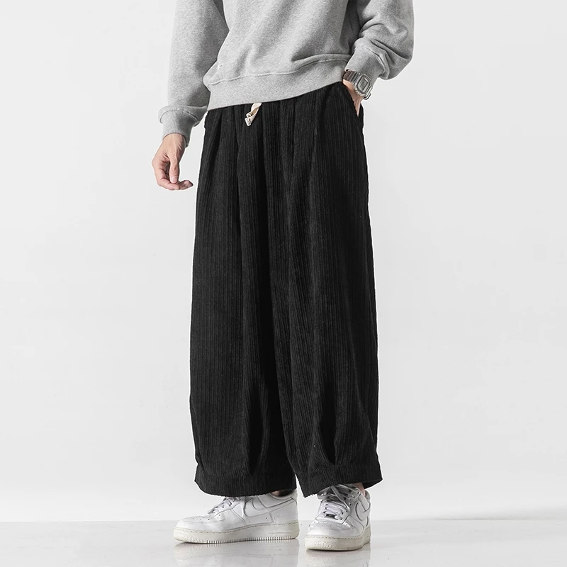 남성용 일본 따뜻한 두꺼운 코듀로이 바지, 하라주쿠 와 - Corduroy Pant Warm 리뷰 및 가격