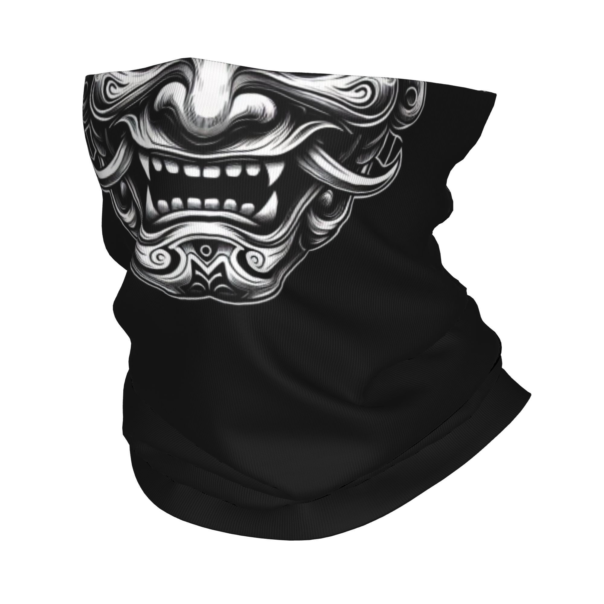 맞춤형 사무라이 오니 데몬 반다나 겨울 넥 워머 여성용 - Neck Gaiter Fleece 리뷰 및 가격