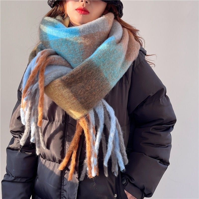 2025New 겨울 두꺼운 따뜻한 스카프 여성 캐시미어 - Cashmere Pashmina Wrap 리뷰 및 가격