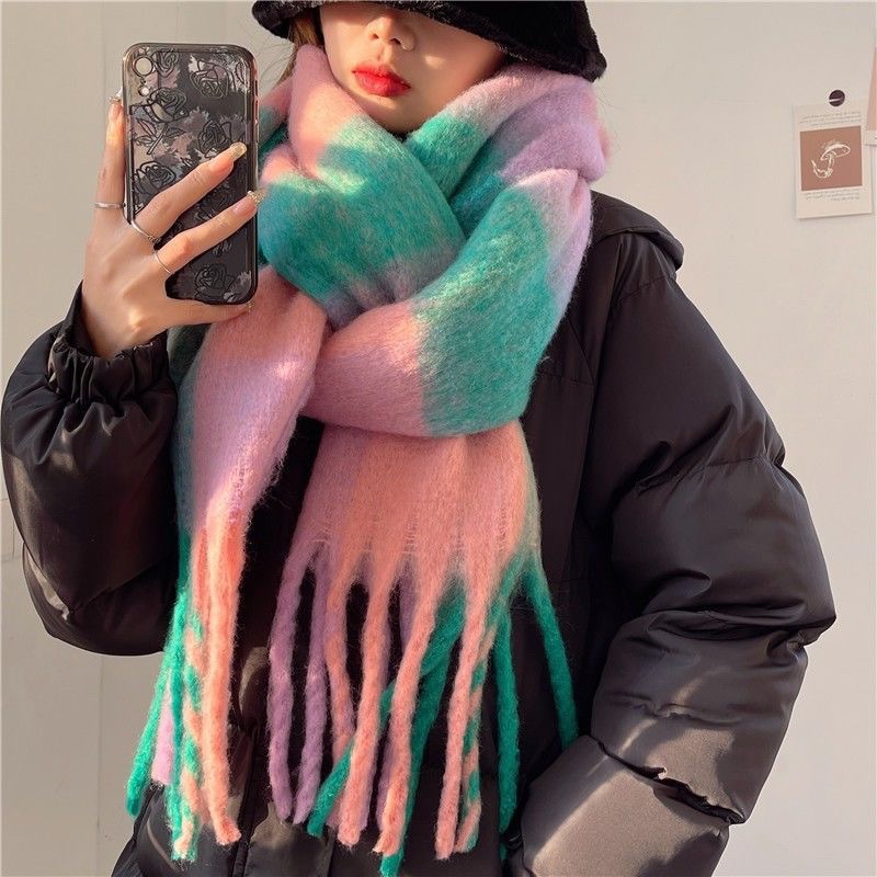 2025New 겨울 두꺼운 따뜻한 스카프 여성 캐시미어 - Cashmere Pashmina Wrap 리뷰 및 가격
