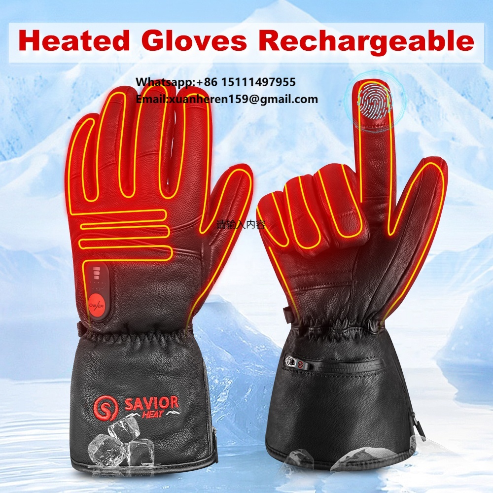 가열 가죽 장갑 남성 여성 겨울 방수 터치 스크린 열전 - Touch Screen Gloves 리뷰 및 가격