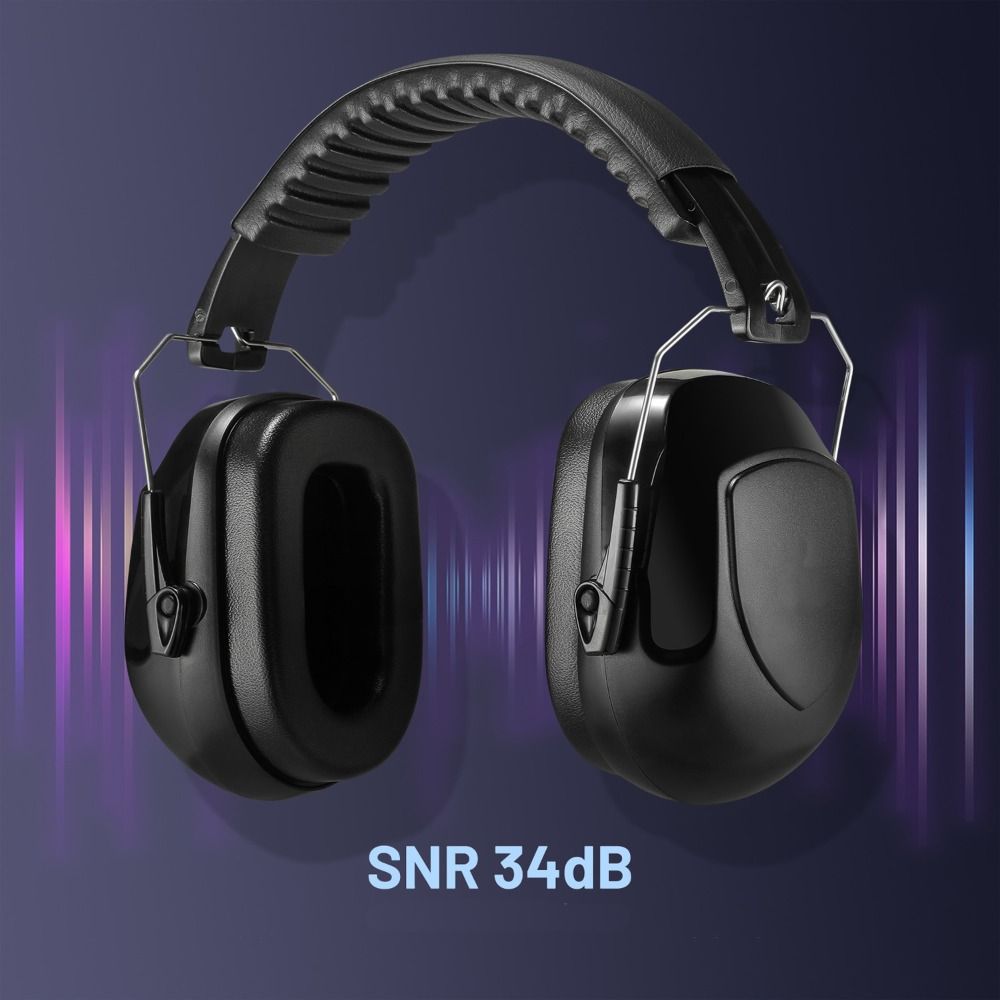 SNR-34dB 조절 가능한 헤드 이어머프 소음 감소  - Earmuffs Foldable 리뷰 및 가격
