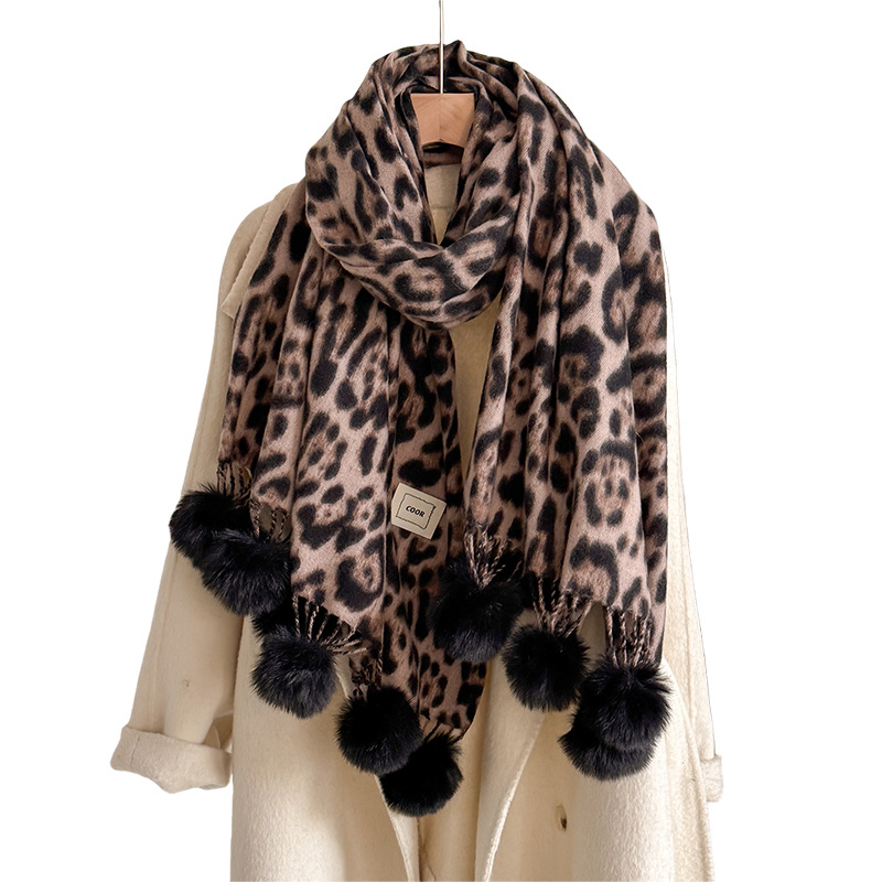 신상 럭셔리 겨울 레오파드 양면 캐시미어 스카프 고급  - Cashmere Pashmina Wrap 리뷰 및 가격