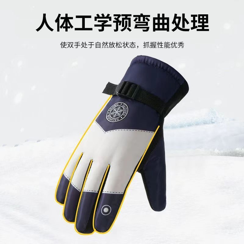 남성용 겨울 스키 장갑 방수 보온 여성용 장갑 방풍 플 - Snow Glove Insulated 리뷰 및 가격
