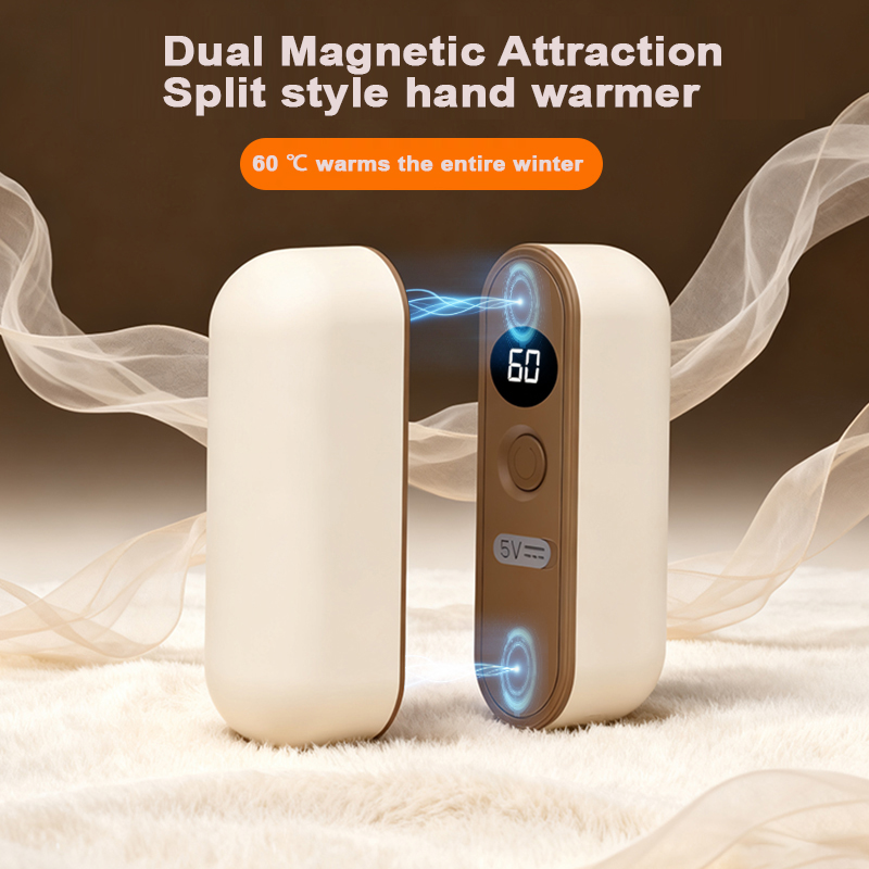 자석식 흡착과 LCD 디스플레이를 갖춘 분리형 손난로로 - Hand Warmer Electric 리뷰 및 가격
