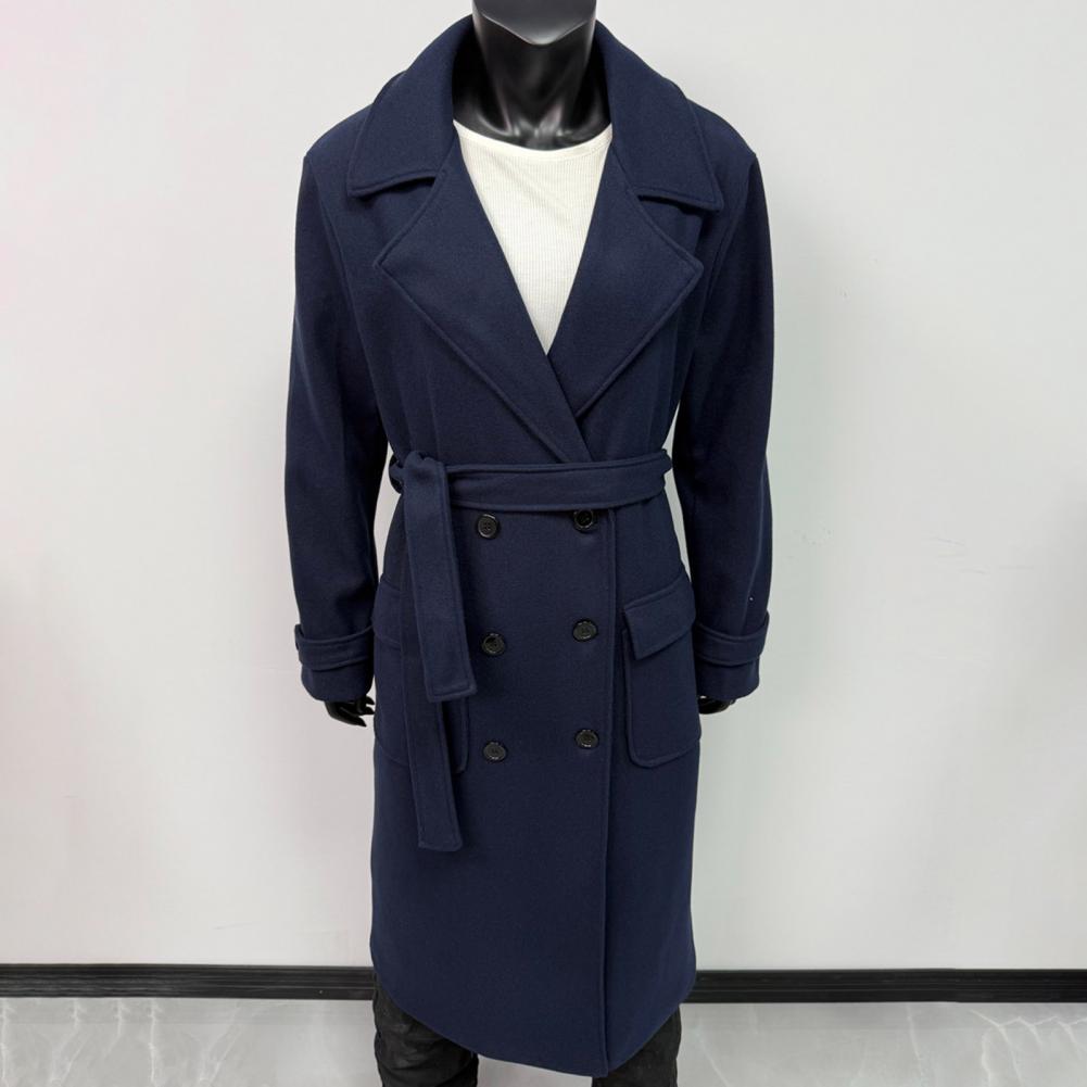 긴소매 코트 여성 코트 여성용 더블 브레스티드 트렌치  - Wool Coat Peacoat 리뷰 및 가격