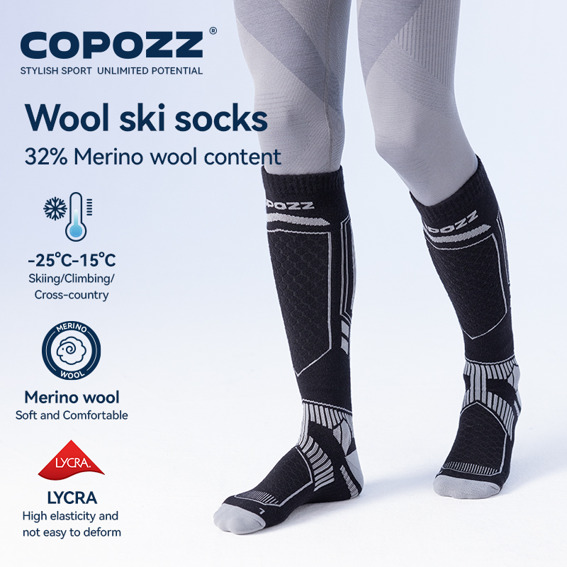 COPOZZ 메리노 울 겨울 스키 양말 남성 여성용 보 - Thermal Sock Wool 리뷰 및 가격