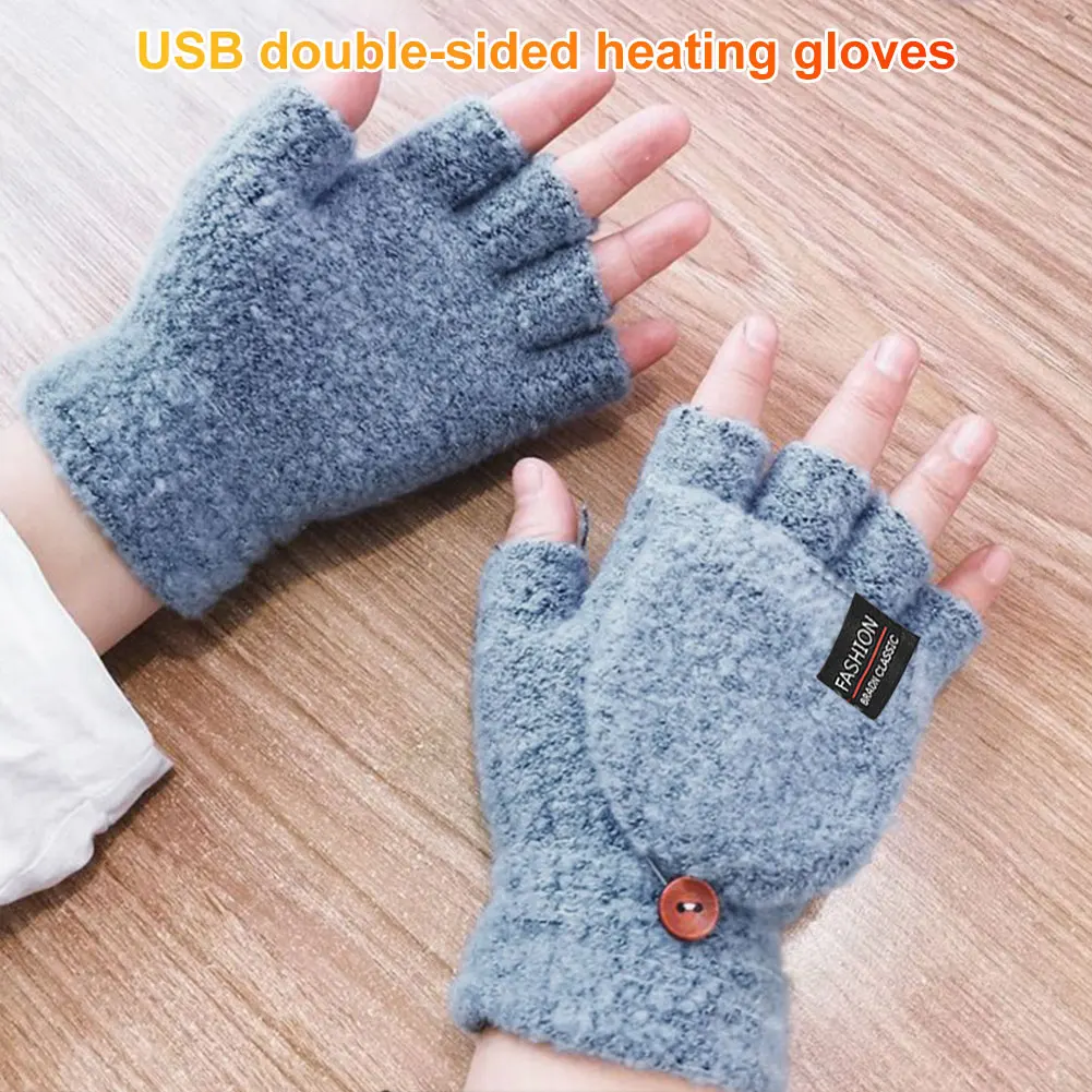USB 전기 가열 장갑 겨울 야외용 열 터치스크린 풀/ - Touch Screen Gloves 리뷰 및 가격