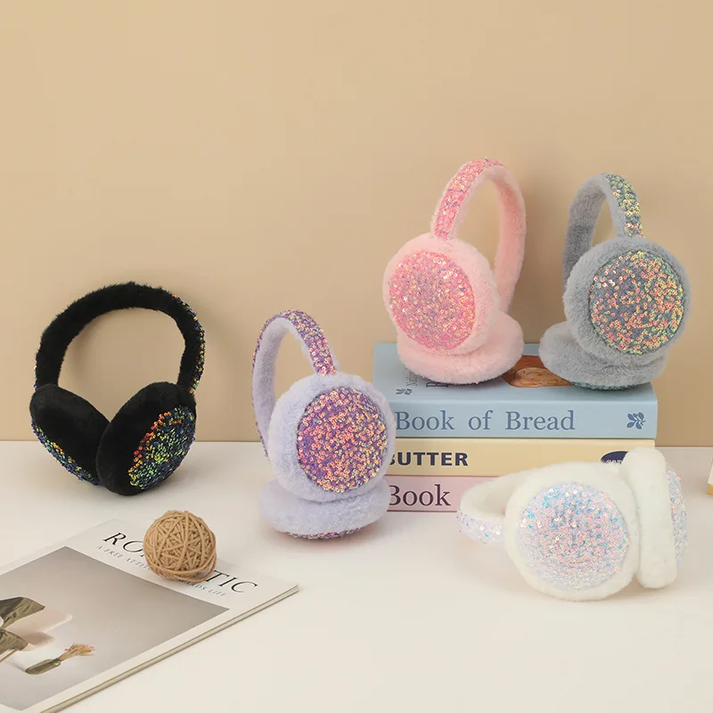 여성용 귀마개 한국어 반짝이 도파민 카와이 다용도 플러 - Earmuffs Foldable 리뷰 및 가격