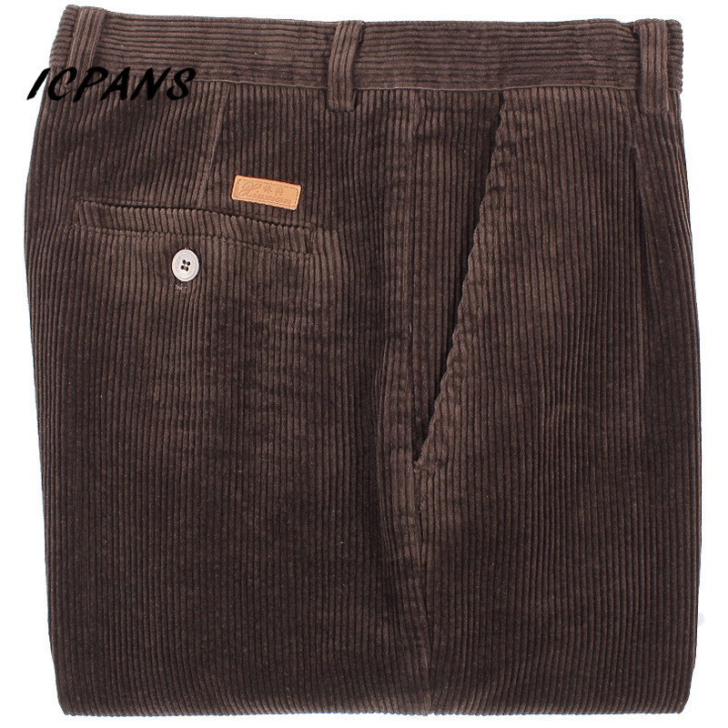 ICPANS 남성용 코듀로이 스트레이트 루즈 바지, 하 - Corduroy Pant Warm 리뷰 및 가격