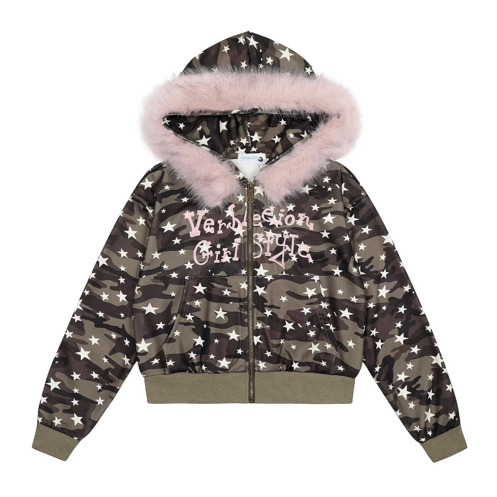 남성용 집업 후드티 하이 스트리트 카모 프린트 오버사이 - Sherpa Hoodie Fleece 리뷰 및 가격