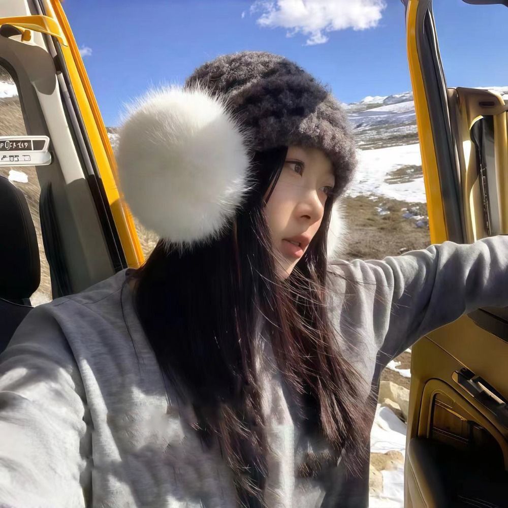 야외 겨울용 따뜻한 귀마개 휴대용 방한 인조 모피 귀덮 - Earmuffs Foldable 리뷰 및 가격