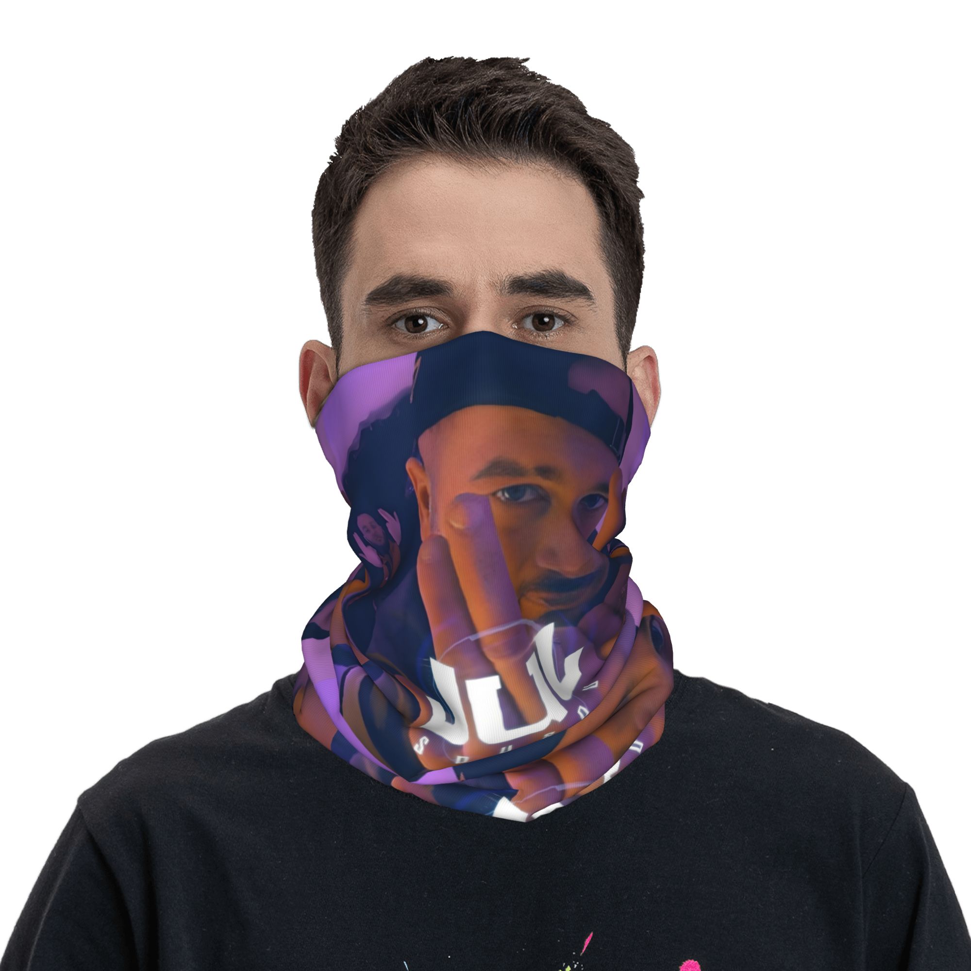 맞춤형 JuL 랩 음악 반다나 겨울 넥 워머 여성용 방 - Neck Gaiter Fleece 리뷰 및 가격