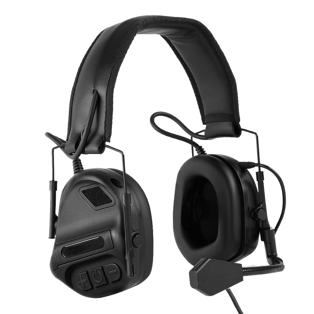 BOOIU 전술 전자 슈팅 헤드셋 3.5mm 인터페이스 - Earmuffs Foldable 리뷰 및 가격