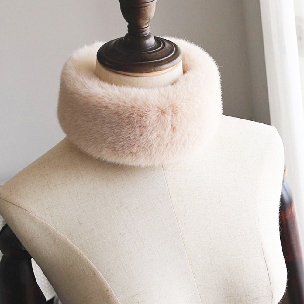 여성용 넥 워머 코트 칼라 모피 울 칼라 인조 밍크 모 - Neck Gaiter Fleece 리뷰 및 가격