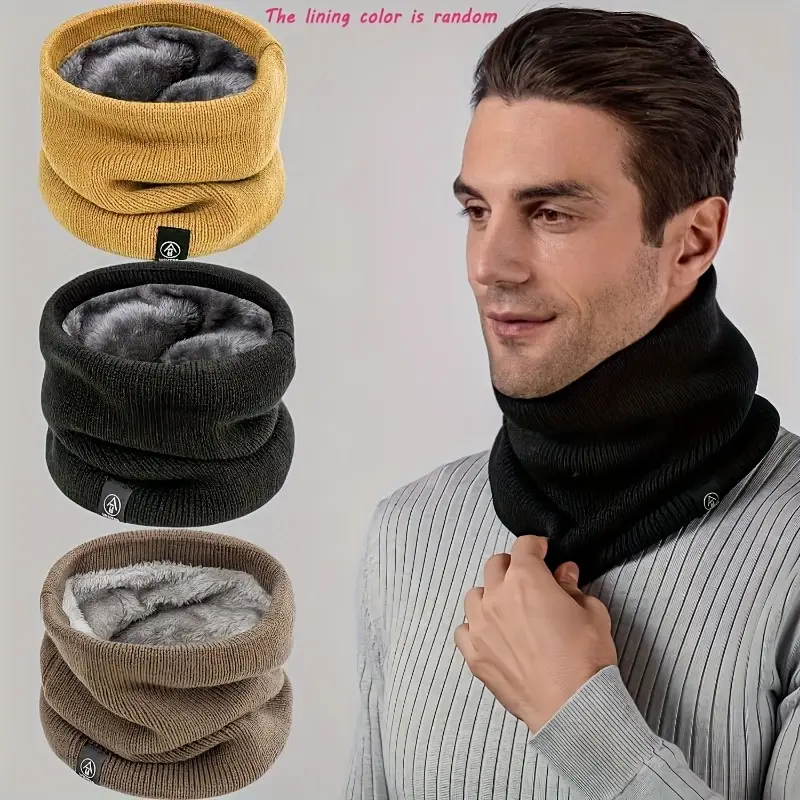 따뜻한 니트 스카프 두꺼운 플러시 방풍 겨울 넥 게이터 - Neck Gaiter Fleece 리뷰 및 가격
