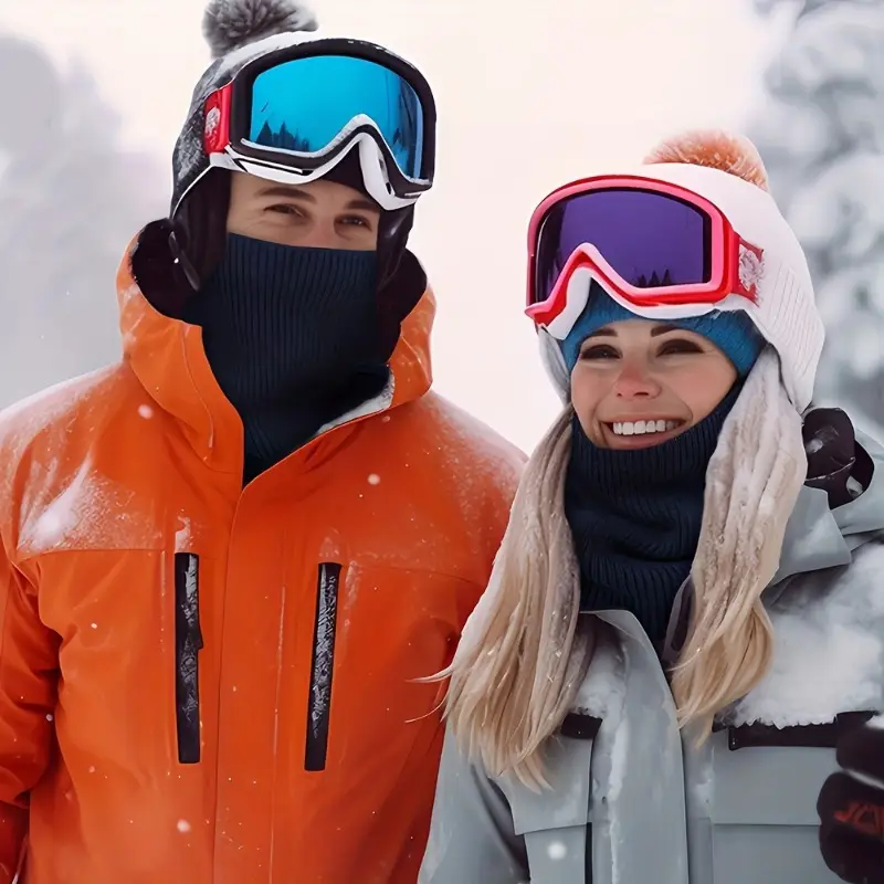 따뜻한 니트 스카프 두꺼운 플러시 방풍 겨울 넥 게이터 - Neck Gaiter Fleece 리뷰 및 가격