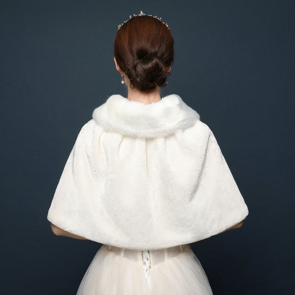 화이트 여성용 겨울 두꺼운 플러시 랩 숄 팔꿈치 길이  - Shawl Wrap Winter 리뷰 및 가격