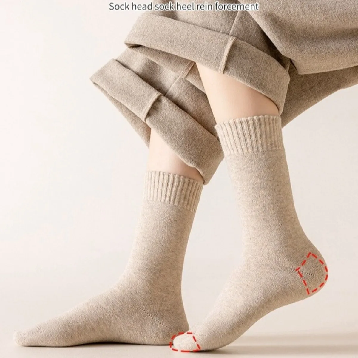 1쌍 겨울용 따뜻한 보온 양말 여성용 두꺼운 단열 발열 - Thermal Sock Wool 리뷰 및 가격