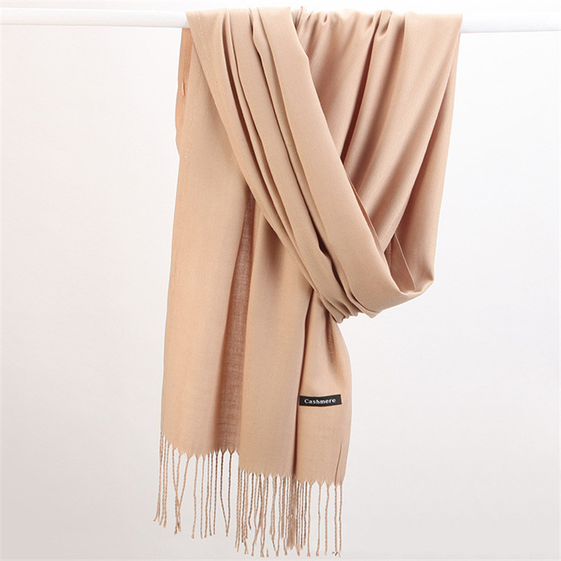 여성 솔리드 스카프 캐시미어 느낌 파시미나 숄 술 히잡 - Cashmere Pashmina Wrap 리뷰 및 가격