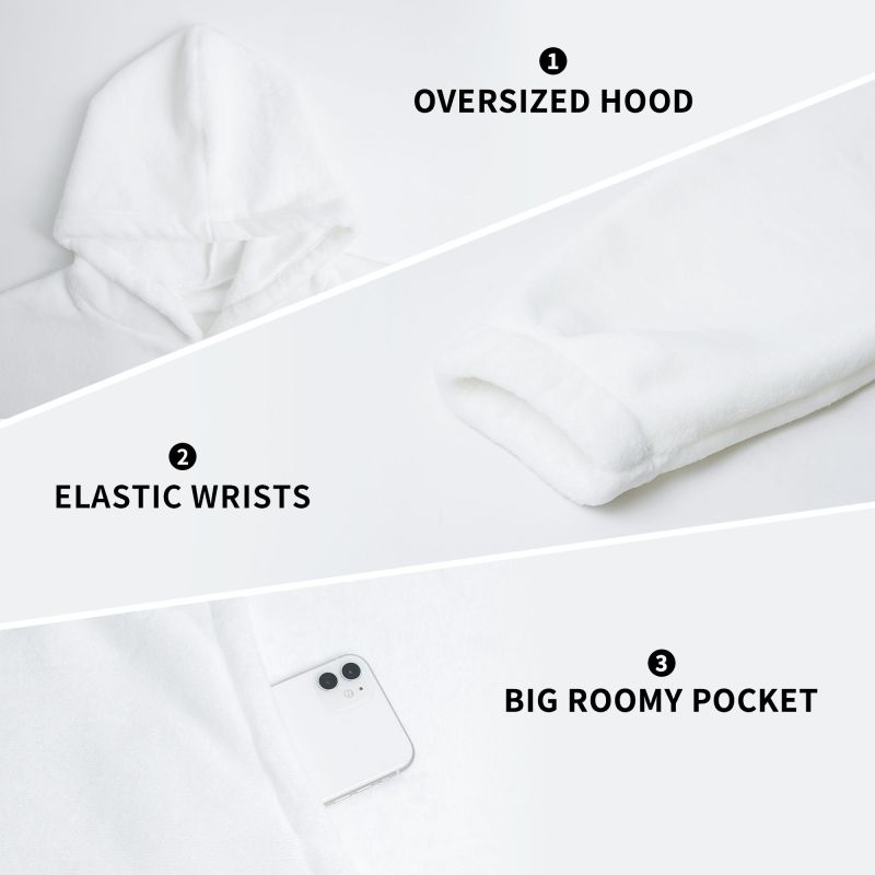 얼룩말 무늬 프린트 웨어러블 블랭킷 후디 여성용 오버사 - Sherpa Hoodie Fleece 리뷰 및 가격