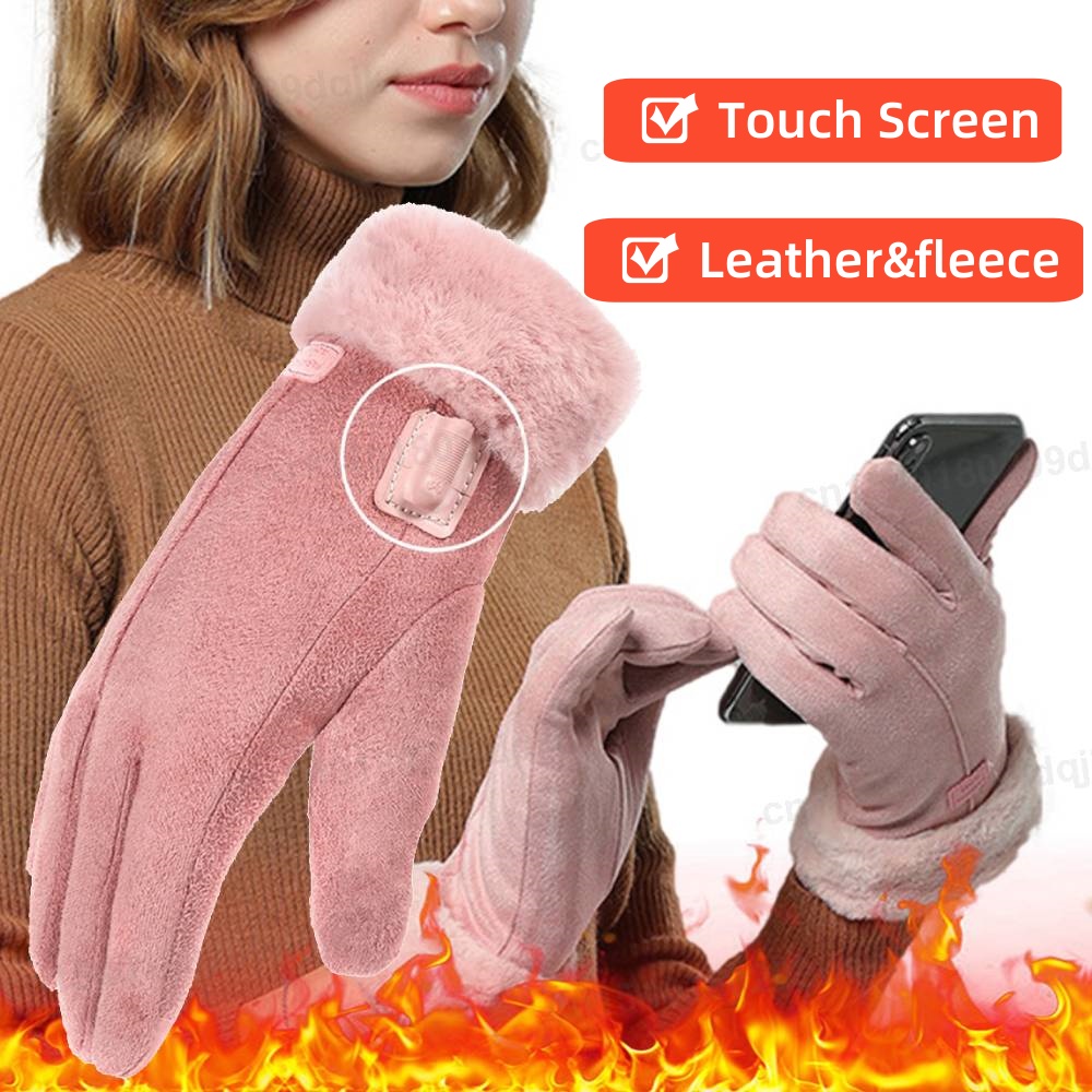 USB 전기 가열 장갑 야외 열 장갑 손 따뜻하게 겨울 - Touch Screen Gloves 리뷰 및 가격