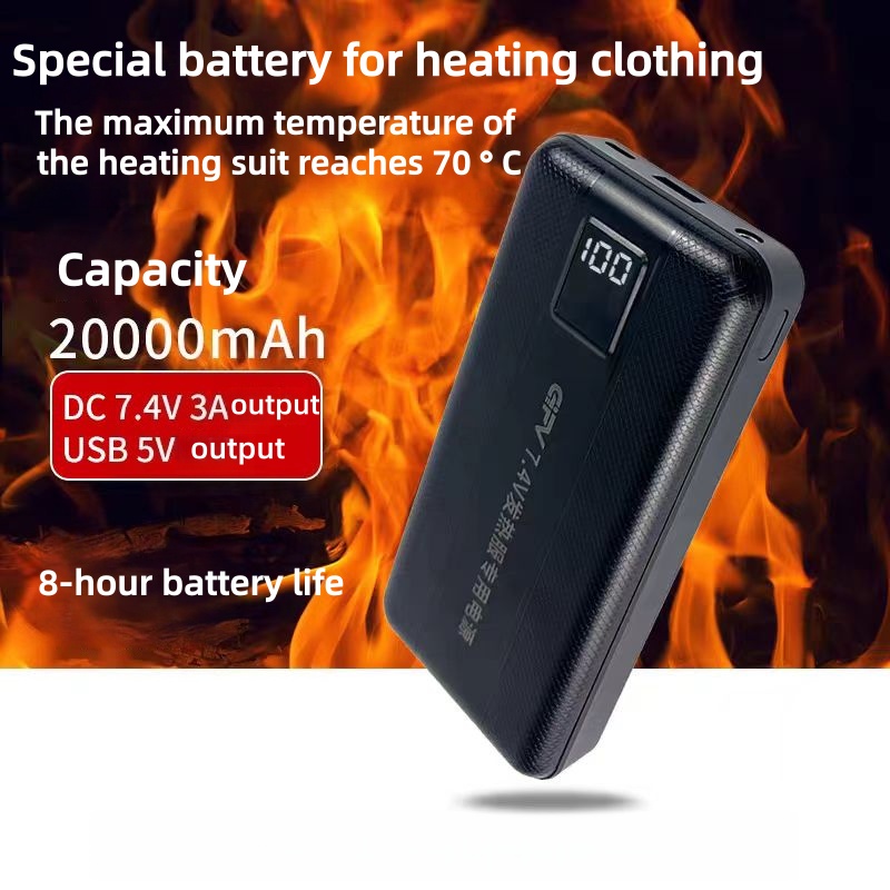 신형 대용량 7.4V/3A/16000mAh/20000m - Heated Vest Battery 리뷰 및 가격