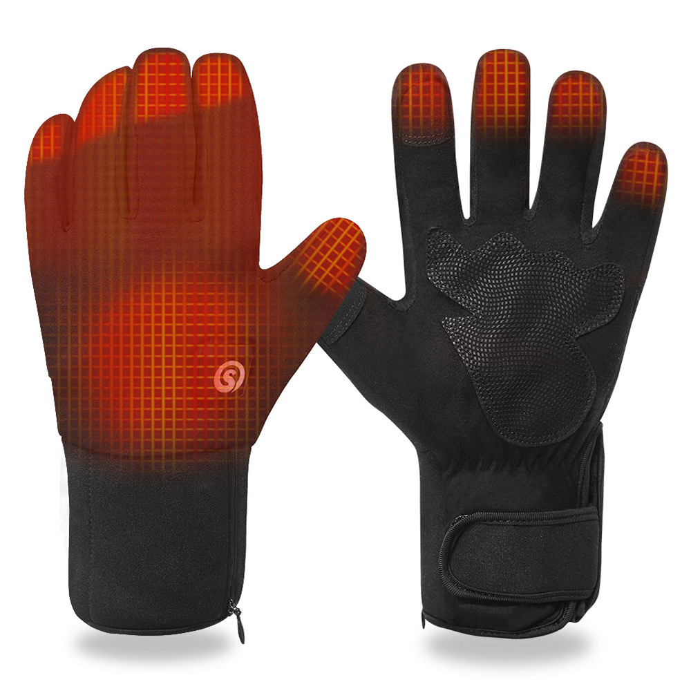 배터리가 있는 전기 온열 장갑, 손 따뜻한 난방 장갑, - Touch Screen Gloves 리뷰 및 가격