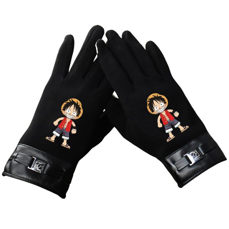 원피스 루피 쵸파 창의적인 맞춤형 DIY 멋진 커플 가 - Touch Screen Gloves 리뷰 및 가격