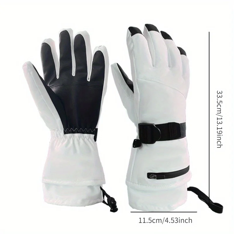 열 보온 방수 스키 장갑 터치스크린 방풍 겨울 스노우  - Snow Glove Insulated 리뷰 및 가격