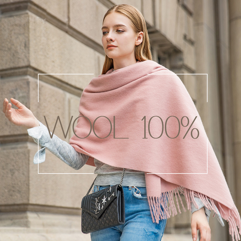 양모 겨울 스카프 여성 패션 목도리 성인 솔리드 스카프 - Shawl Wrap Winter 리뷰 및 가격