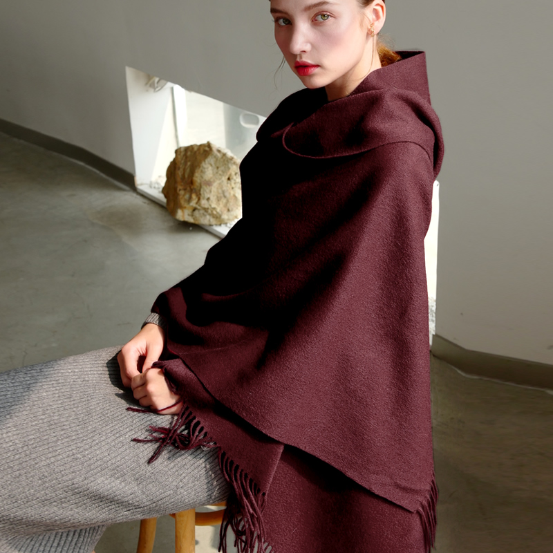 양모 겨울 스카프 여성 패션 목도리 성인 솔리드 스카프 - Shawl Wrap Winter 리뷰 및 가격