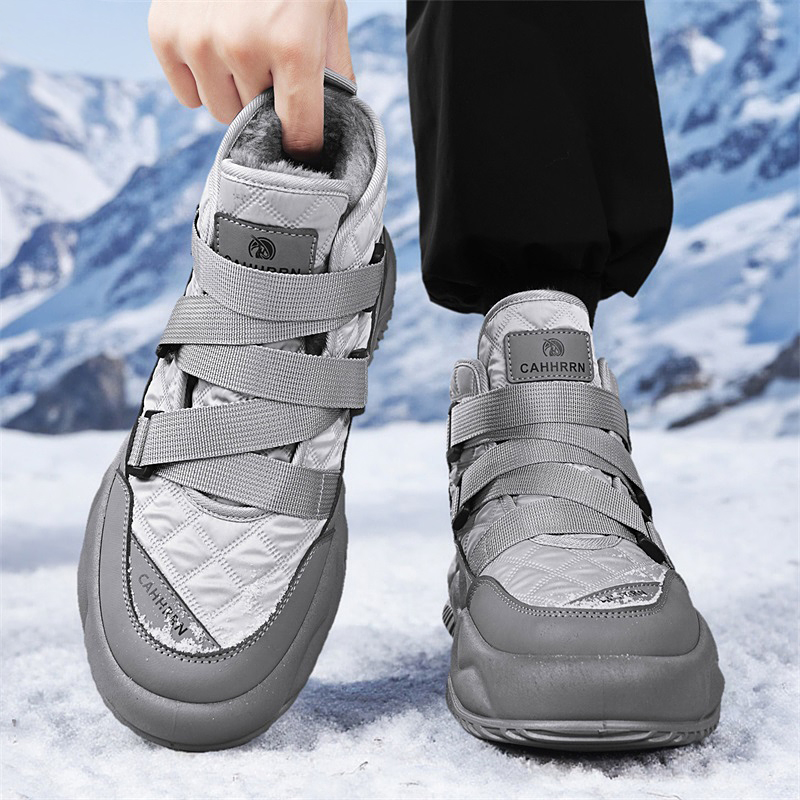 새롭고 따뜻하며 패셔너블한 남성용 부츠, 하이탑과 두꺼 - Waterproof Winter Boot 리뷰 및 가격