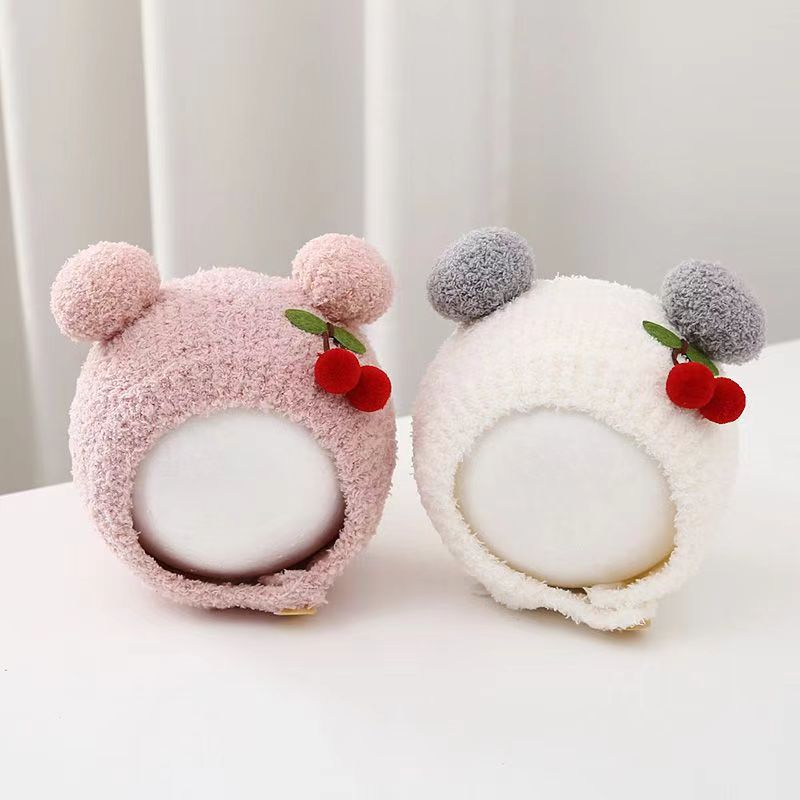 겨울 따뜻한 아기 비니 귀여운 체리 풀오버 캡 귀 보호 - Knit Beanie Hat Warm 리뷰 및 가격