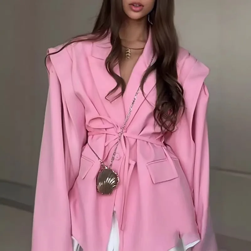 오버사이즈 블레이저 재킷 여성 캐주얼 솔리드 턴다운 칼 - Down Jacket Packable 리뷰 및 가격